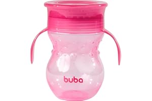 Buba Copo 360º Com Alça Rosa Rosa