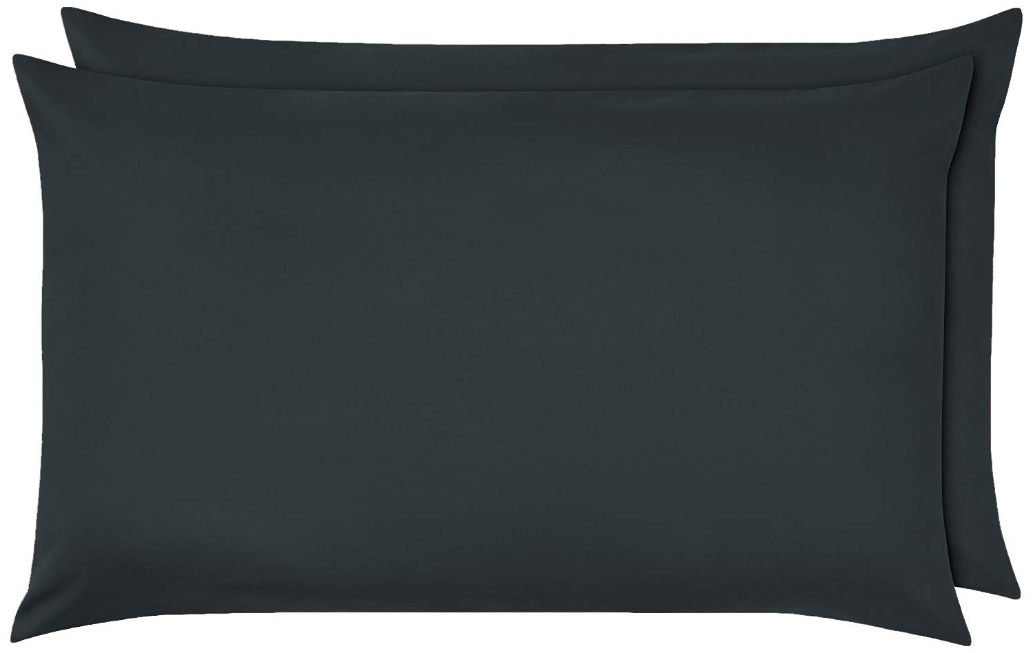 NIYS Luxury Bedding NIYS Pillowcase Pair Pillow Covers Pair 2 Pack, (Charcoal)