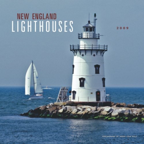 New England Lighthouses 2009 Square Wall Calendar (Multilingual Edition) by BrownTrout Publishers Inc (Calendar)