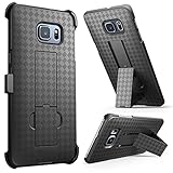 Galaxy S6 Edge Plus Case, i-Blason Transformer Slim Hard Shell Case Holster Combo with Kickstand and Locking Belt Swivel Clip for Samsung Galaxy S6 Edge Plus +