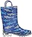 Western Chief Unisex-Child Deep Sea Shark Rain Boot-K Pull