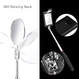 Preciva Magnetic Telescopic Pickup Tool with 3 LED Lights and Mirrors view 4