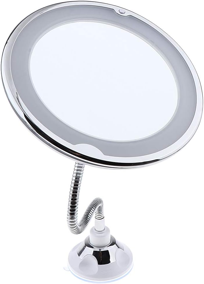 Vergrößerungsspiegel Mit LED-Licht - 10x Vergrößerung & USB-aufladbar Für Perfektes Make-up