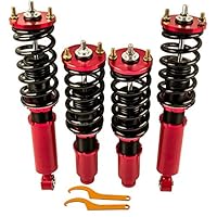 Coilovers for Honda CR-V 96-01 Suspension Coil Spring Struts Shock Absorbers Front Rear (Set of 4)