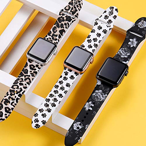 image for Laffav Compatible with Apple Watch Band 44mm 42mm Series 4 3 2 1 for W