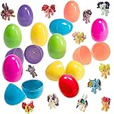 My Little Pony Figure Toy Topper Filled Easter Eggs (12 Pieces)