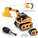 iLifeTech Car Toys Excavator Toy Educational Building Tractor for 3-12 Years Old Boys and Girls