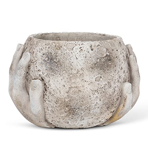 Abbott Collection Small Moon in Hands Planter