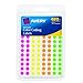 Avery Round Color Coding Labels, 0.25 Inch Diameter, Assorted Removable, Pack of 480 (6720)