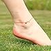 3UMeter Rose Gold Women Girls Anklets Jewelry Beach Anklet Bracelet Great Foot Jewelry Gift for Valentine Mother's Day Birthday