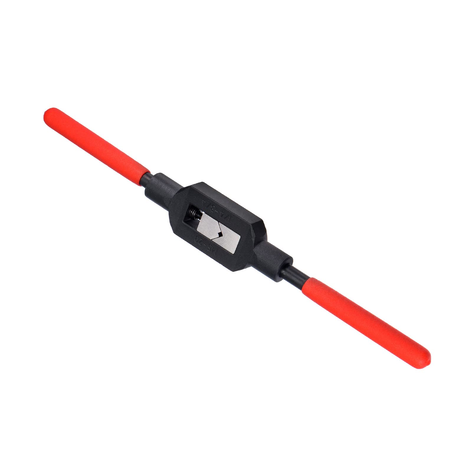 CoCud Tap Wrench Handle, Fit M5-M20 1/4"-3/4" Taps Size, Carbon Steel Plastic Adjustable Wrench Reamer Tapping Hand Tools - (Applications: for Tapping Operations), 1-Pieces