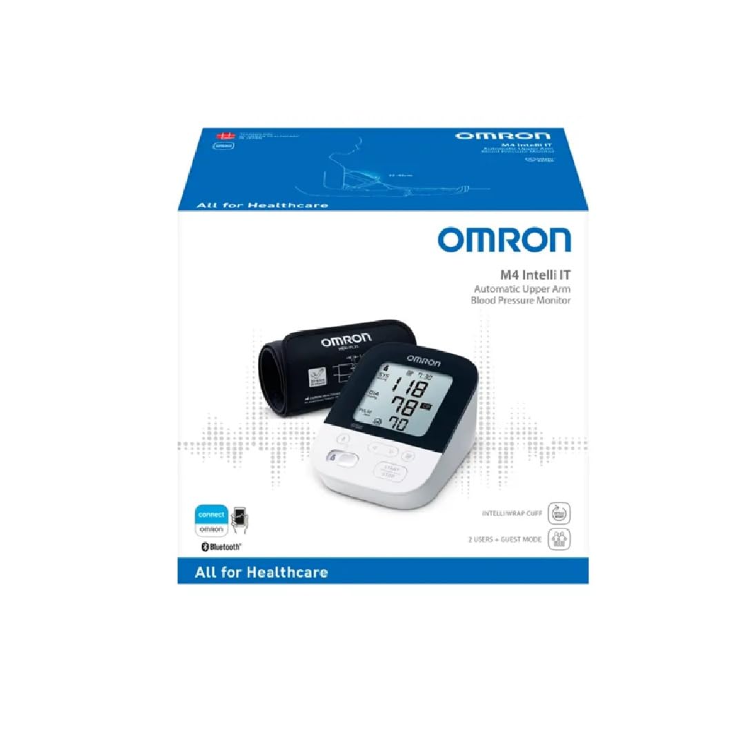 Omron M4 Intelli IT Automatic Upper Arm Blood Pressure Monitor