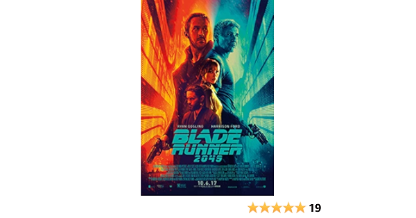 Amazon Com Blade Runner 49 Movie Poster 2 Sided Original 27x40 Ryan Gosling Ridley Scott Posters Prints