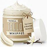 Lady May Tallow Whipped Tallow 24oz - All Natural Face Cream + Whole Body Moisturizer for Dry Skin - Made With Scented Oil Blend - No Preservatives, Parabens or Seed Oils - USA Made (Vanilla)