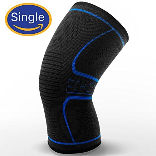 Compression Knee Sleeve - Knee Brace Support for Running โ Cycling โ Basketball โ Workouts โ Jogging - Weightlifting - CrossFit - Joint Pain - Arthritis Relief - Injury Recovery - Men - Women