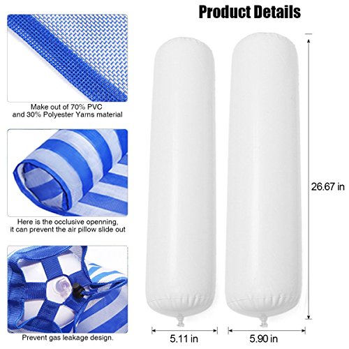 image for LHS Hammock Float, Inflatable Hammock Air Lightweight Floating Chair C