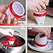 Egg Cooker Hard & Soft Boiled Maker Set 6 Packs Nonstick Silicone Eggs Boiler Cookers Egg Poacher Steamer Without Egg Shell