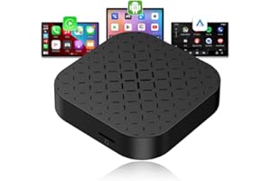 Autobox Wireless Carplay AI BOX Built-in Android 11 System with Netflix/YouTube,Use for Touch Screen,Achieve Wireless Carplay and Wireless Android Auto,QCM2290,2GB RAM + 16GB ROM