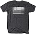 AR15 5.56 Rifle Bullets American Flag Gun Rights Military Mens T Shirt