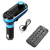ETvalley Infrared Player FM Transmitter Hands-free Car Kit Charger Support SD Card/USB