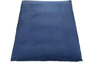 Aigbiot 100% Washed Cotton Zippered Futon Cover for Japanese Futon Floor Mattress, Super Soft and Machine Washable