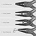 Fiskiner Fishing Pliers Fishing Gripper Aluminum Fishing Pliers Saltwater with Sheath for Cut Braid Lines Split Ring Remove Hooks Fishing Gear Flyfishing Ice Fishing Pliers Tools Fishing Gifts for Men