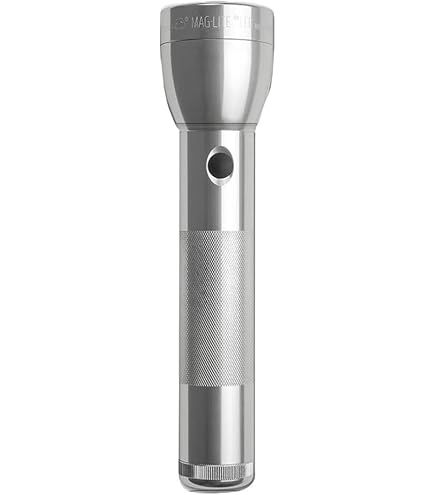 Mini Maglite Pro LED 2-Cell AA Flashlight, High Lumen, Water
