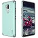 LG G7 ThinQ Case, CoverON Bios Series Minimalist Thin Fit Protective Hard Phone Cover with Embedded Metal Plate for Magnetic Car Mounts for LG G7 ThinQ - Powder Blue