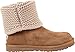 UGG Women's Shaina Slip On Slipper, Chestnut, 7 M US