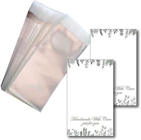Amazon イラストラッピング台紙 100枚 Opp袋セット ピアス台紙イヤリング台紙 デザインクラフト紙ラッピング ディスプレイカード 透明opp袋付き 06 Flora C フローラc ジュエリー収納 オンライン通販