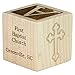 Personalized Baby Baptism Gifts, Baptism Gift For Boy, Girl, Baptism Wood Block, Baby Dedication Gifts, Wood Baby Block, Unique Baptism Gifts (3
