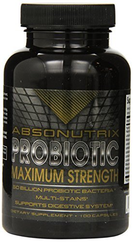 2 Absonutrix Probiotic Maximum Strength 50 Billion Per Capsule - Multi Stains Very High Quality by Absonutrix Probiotic 2 Absonutrix Probiotic Maximum Strength 50 Billion Per Capsule - Multi Stains Very High Quality by Absonutrix Probiotic