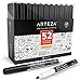 ARTEZA Black Dry Erase Markers Pack of 52, Fine Tip, Low-Odor Black Ink, Classroom-Preferred Whiteboard Markers