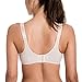 SYROKAN Women's Max Control Solid High Impact Plus Size Underwire Sports Bra Beige 42D