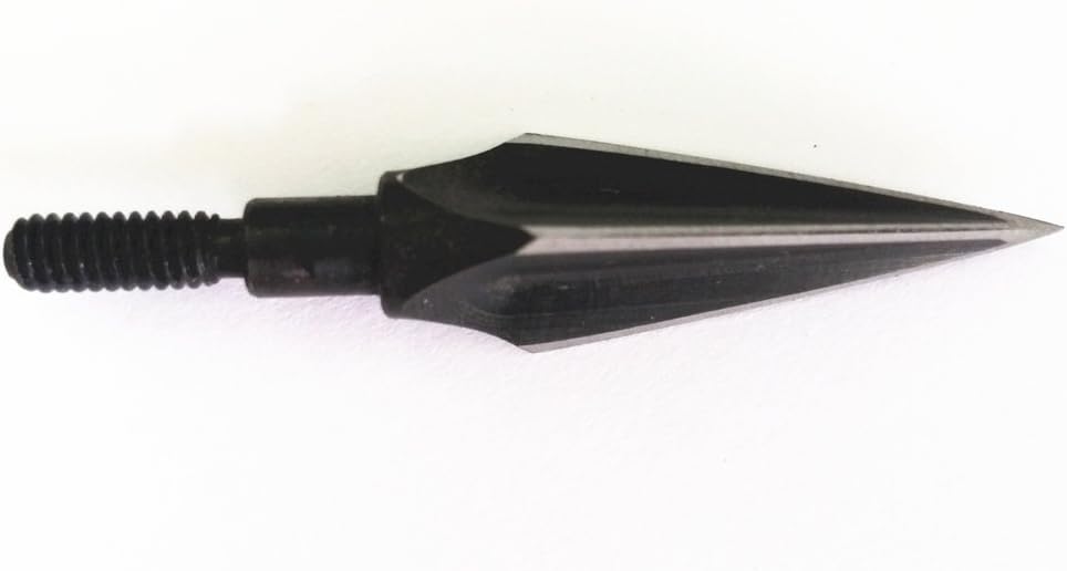Archery Parts 125 Grain Traditional Hunting Broadheads 3 Razor Blade Arrow Head for Wooden Arrows and Crossbow Bolts (12 Pack) : Sports & Outdoors