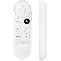 NEW Voice Remote Control for Google Chromecast TV 4K (Snow