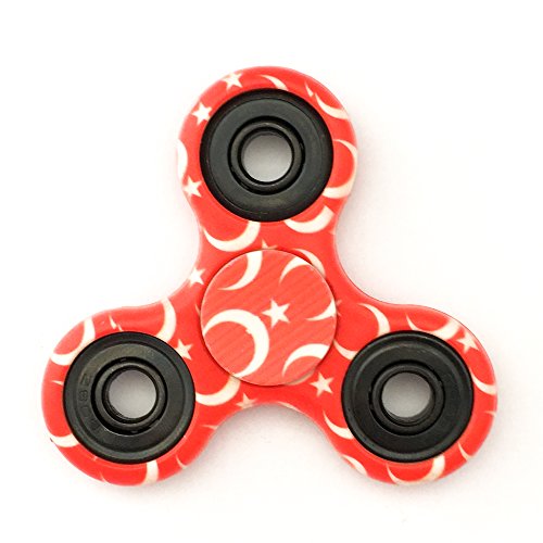 Fidget Spinner Toy Tipfinger Specially Designed for Teenagers and Adults(Camo Moon)