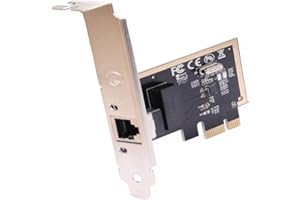 ELFJMZP IO Crest PCIe Gigabit Ethernet Network Card-Independent Port 1000Mbps, Realtek RTL8115H Chip Support LACP/Bridge/NAS/