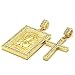 14K Gold Tone St Steel Chain 24