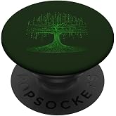 Binary Tree: IT computer science coding geek fan programmer PopSockets Adhesive PopGrip