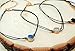 Druzy Charm Leather Cord Choker Necklace 12 inch (Mint)