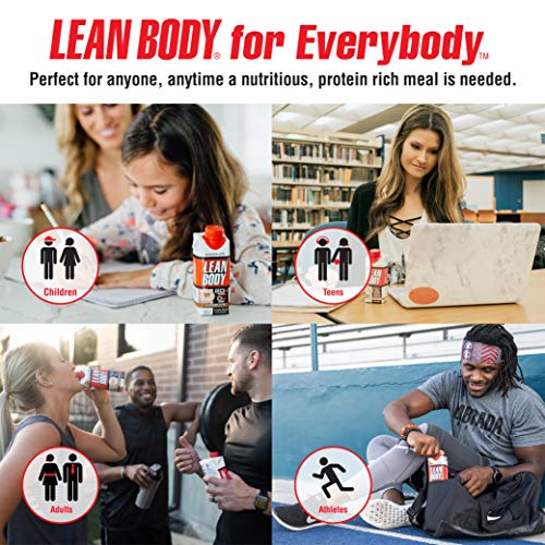 LABRADA Nutrition Lean Body RTD Whey Protein Shake, Convenient OnThe