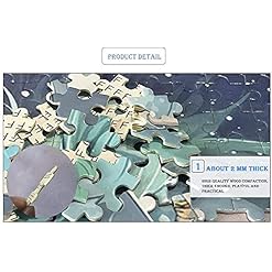 JDFKK Puzzles 1000 Pièces Beatle Puzzles Adultes Aquarelle Graffiti Peinture Puzzles en Bois Enfants Adolescents Famille… - Les Beatles, Paul McCartney, John Lennon, RIngo Starr, George Harrison JDFKK Puzzles 1000 Pièces Beatle Puzzles Adultes Aquarelle Graffiti Peinture Puzzles en Bois Enfants Adolescents Famille… – Image 3