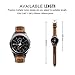 Galaxy Watch 42mm Band, Gear S2 Classic Bands, Gear Sport Band, Maxjoy 20mm Leather Replacement Strap for Galaxy Watch 42mm/Samsung Gear S2 Classic SM-R732 SM-R735/Gear Sport SM-R600 Smartwatch, Brown