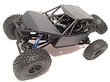 Luxury RC RR10 Bomber Aluminum Body Panel Kit in Gun Metal AX31327