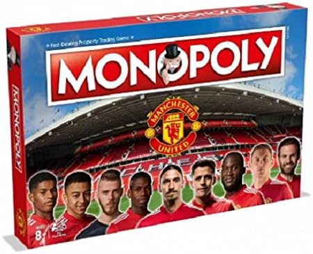 Manchester United 2017/18 Monopoly Board Game