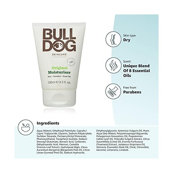 Bulldog-Original-Moisturiser-for-Men-100ml Bulldog Skincare - Original Moisturiser for Men, 100ml