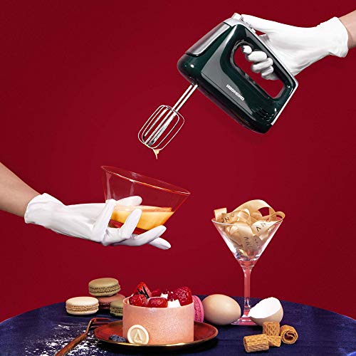 Hand Mixer Electric, REDMOND Handheld Mixer 5Speed Compact with Turbo