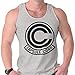 Nerdy Anime Goku Corporation Super Ninja Tank Top Sport Grey