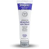 Silver Biotics Nano Silver Healing Lotion Cream Lavender Scent Infused SilverSol and Hyaluronic Acid | All Natural Ingredients to Heal, Smooth Your Skin Blemishes and Scars (3.4 oz.)